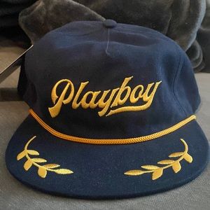 Playboy SnapBack Captains Hat - NWT